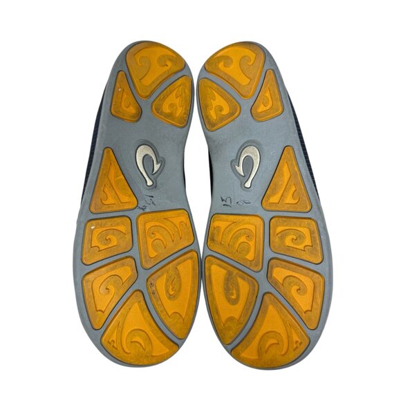 Olukai Nohea Mesh Mens Gray Slip On Comfort Shoes Loafers 10188-4242 size 10